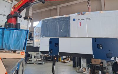 NUEVA MÁQUINA DE CORTE LÁSER INDUSTRIAL EN NUESTRA FÁBRICA: TRULASER 5030 TRUFIBER 24001